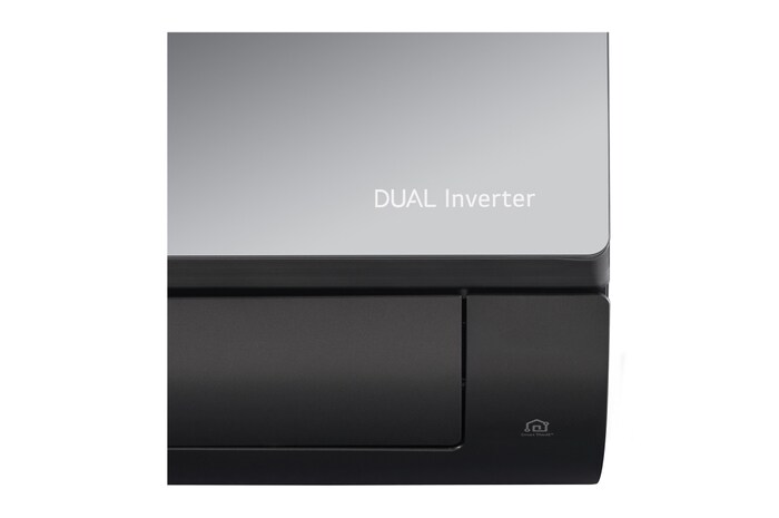 Close up view of dual inverter