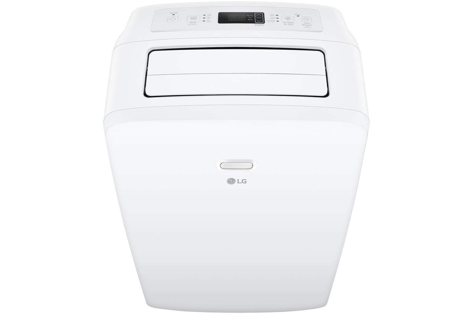 Top view of the LG Portable Air Conditioner