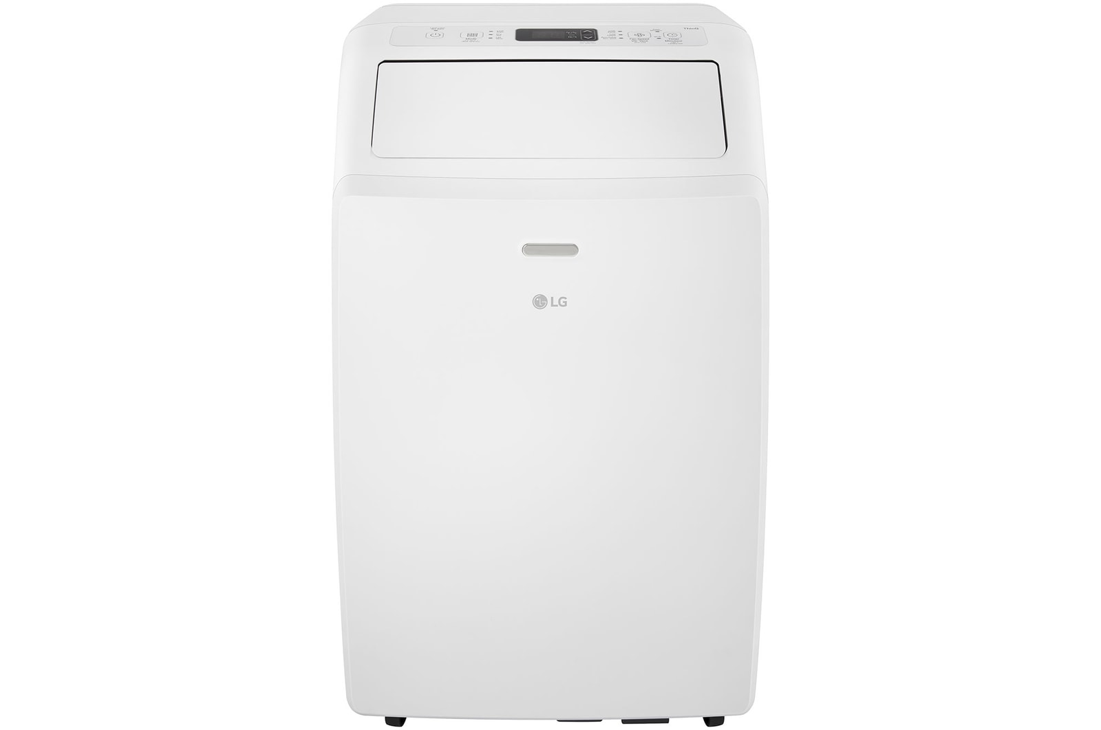 Front view of the LG 14000 BTU Portable Air Conditioner