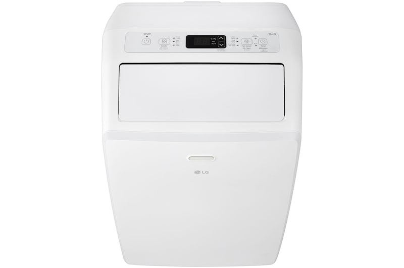 Top view of the LG Portable Air Conditioner
