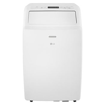 Front view of the LG 14000 BTU Portable Air Conditioner