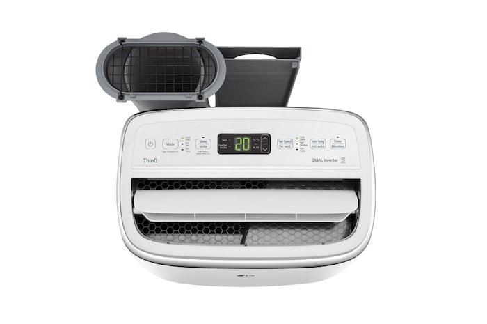 LG 10,000 BTU SACC DUAL Inverter Smart Wi-Fi Portable Air Conditioner, LP1419IVSM