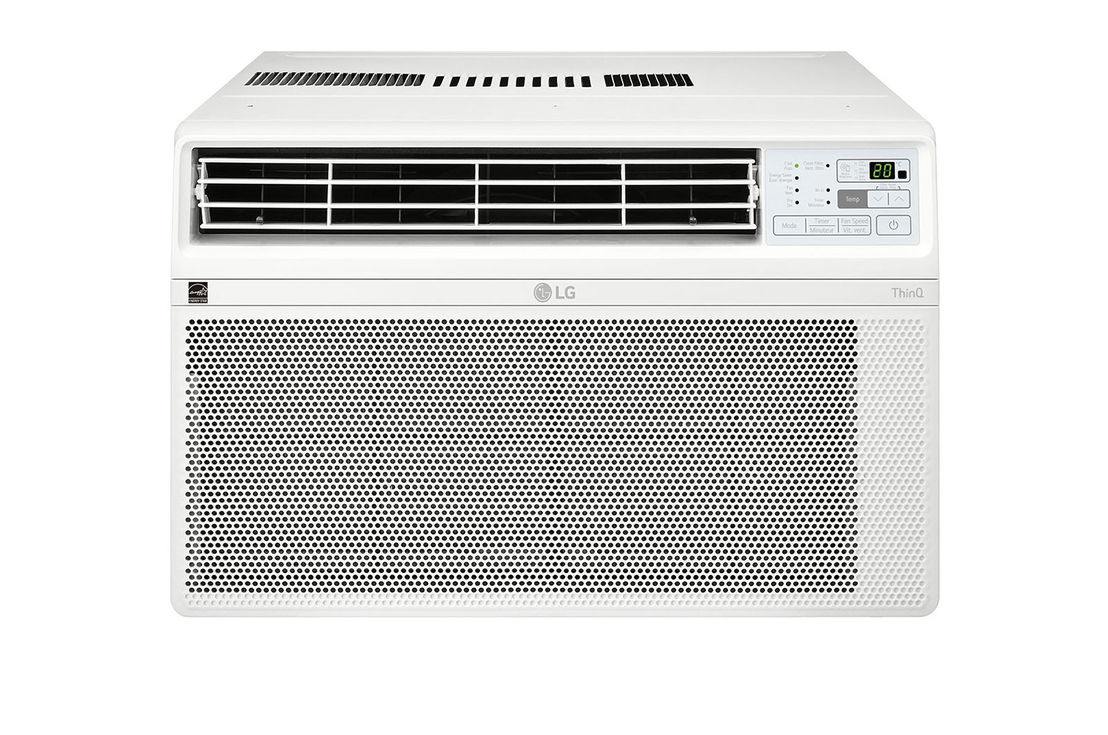 LG 10,000 BTU Smart Wi-Fi Enabled Window Air Conditioner, LW1022ERSM