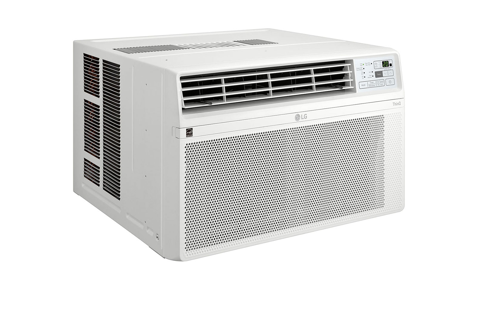 LG 10,000 BTU Smart Wi-Fi Enabled Window Air Conditioner, LW1022ERSM