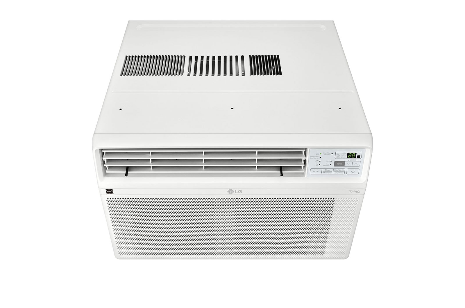 LG 10,000 BTU Smart Wi-Fi Enabled Window Air Conditioner, LW1022ERSM