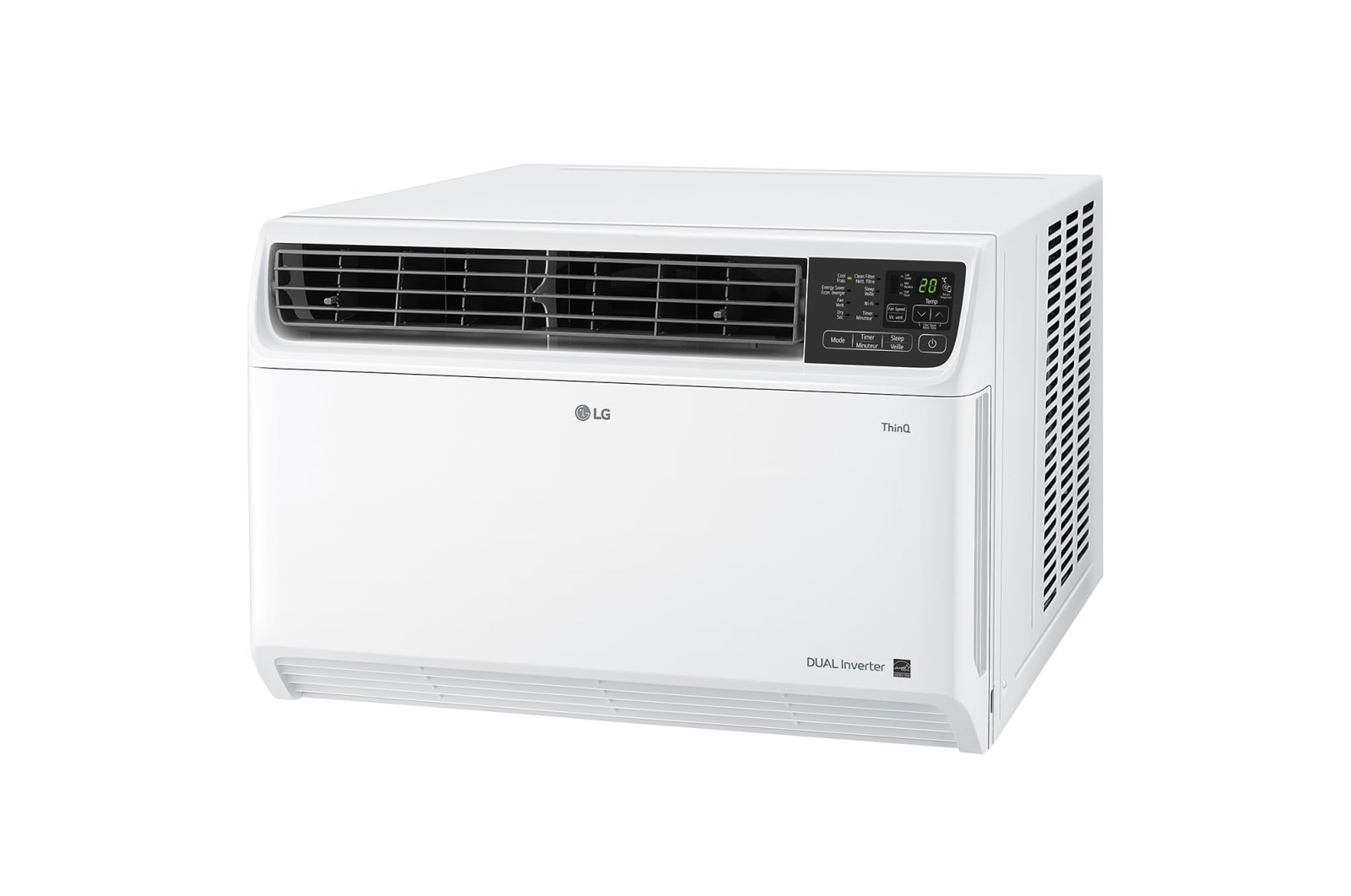 LG 14,000 BTU DUAL Inverter Smart wi-fi Enabled Window Air Conditioner, LW1517IVSM