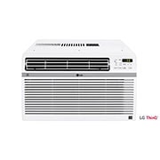 Front view of 8,000 BTU Smart Wi-Fi Enabled Window Air Conditioner LW8017ERSM