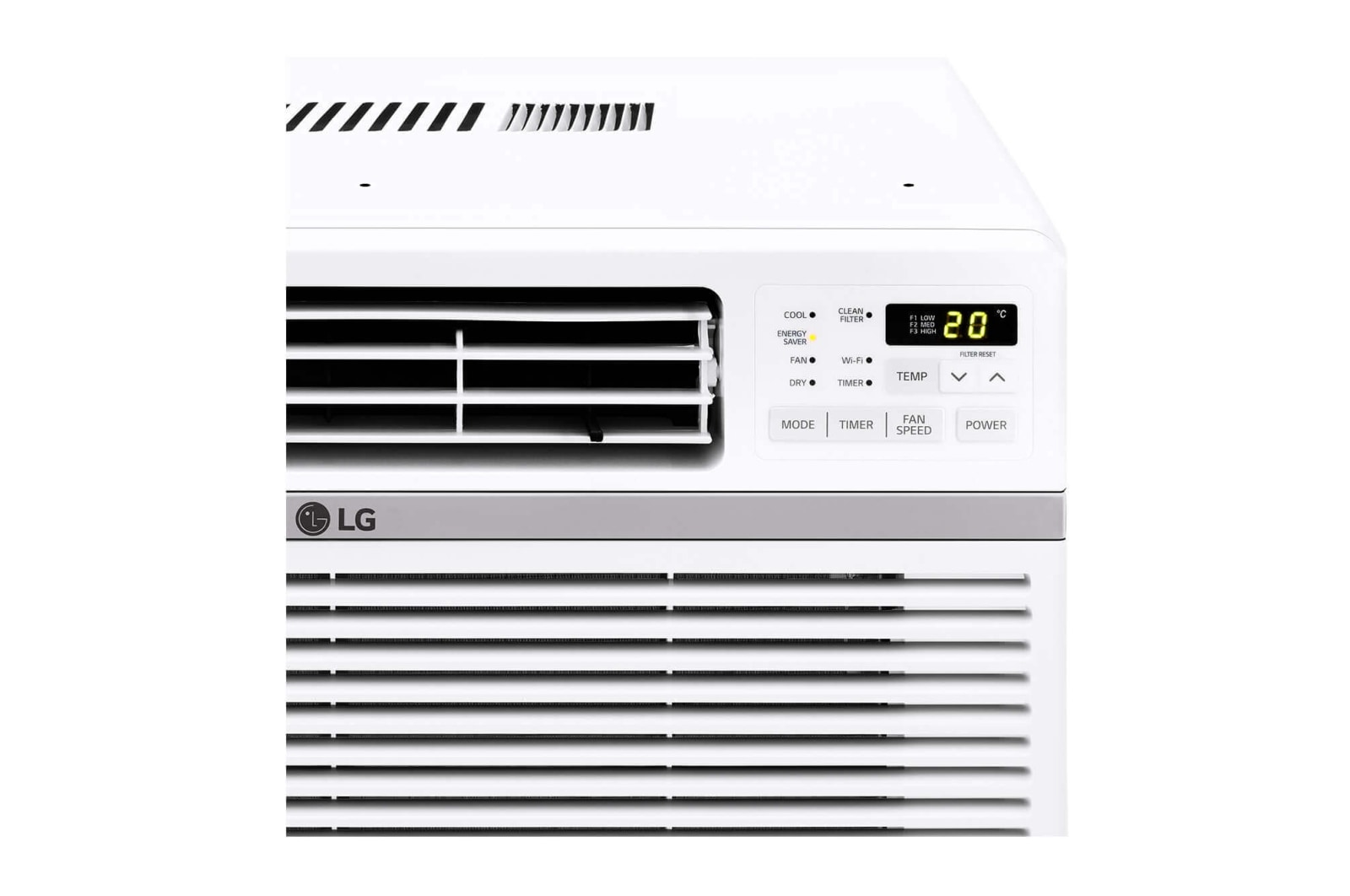 LG 8,000 BTU Smart Wi-Fi Enabled Window Air Conditioner, LW8017ERSM