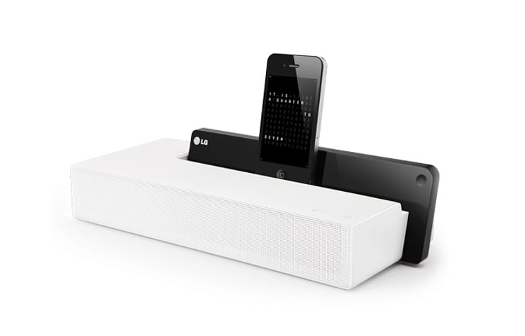 Front view of LG ND4520 10W iPod Dock ND4520