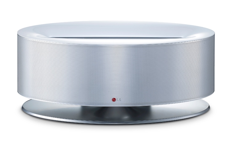Front view of 80W LG Wireless Dual Docking Speaker(with Airplay) ND8530