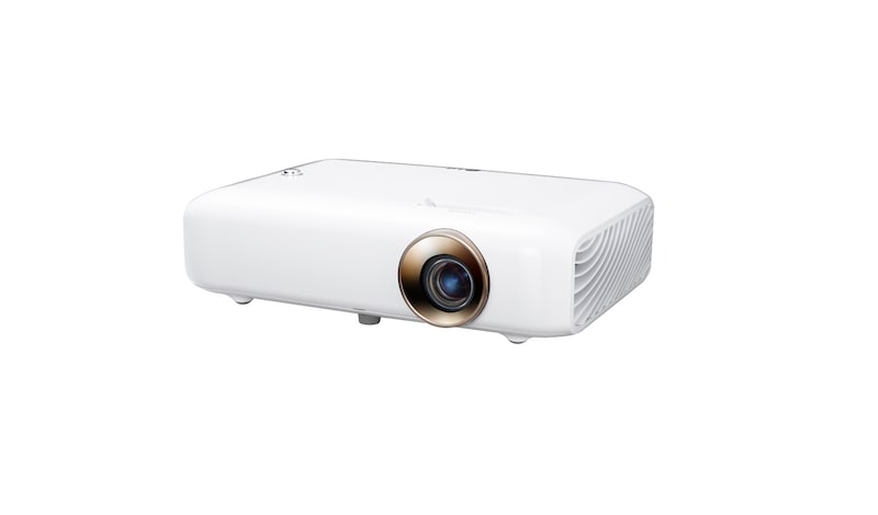 LG Minibeam LED Projector with Built-In Battery, Bluetooth Sound Out and Screen Share, PH550