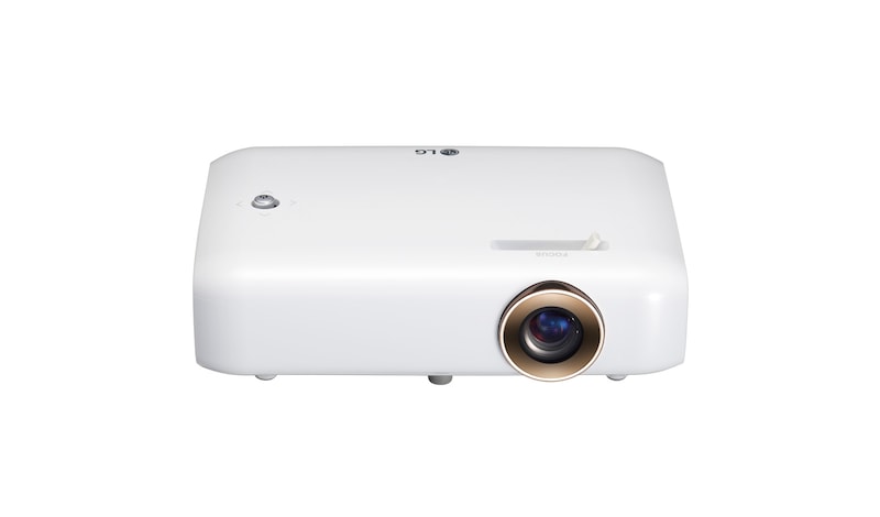 LG Minibeam LED Projector with Built-In Battery, Bluetooth Sound Out and Screen Share, PH550