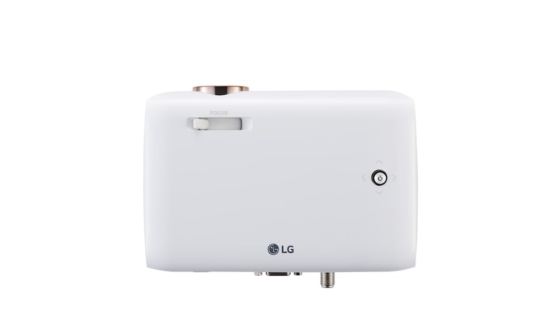 LG Minibeam LED Projector with Built-In Battery, Bluetooth Sound Out and Screen Share, PH550