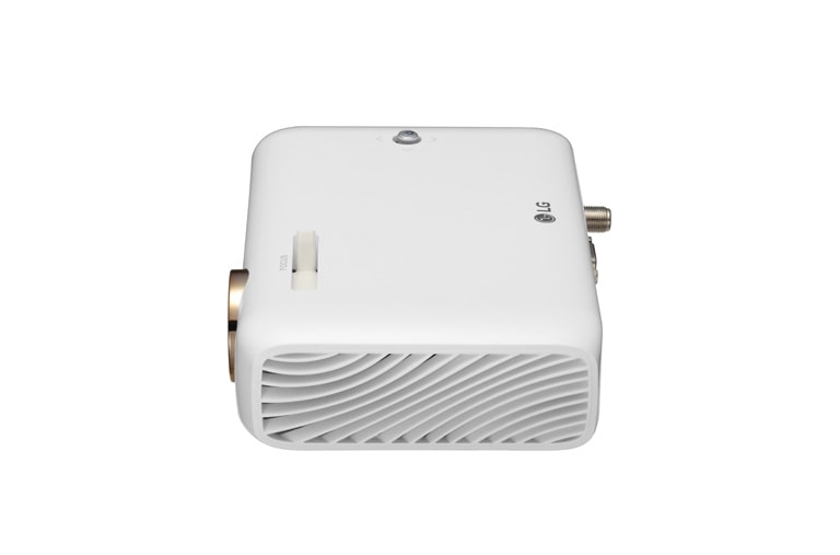 LG Minibeam LED Projector with Built-In Battery, Bluetooth Sound Out and Screen Share, PH550