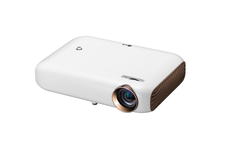 Front view of 1500 Lumen Minibeam LED Projector With Screen Share and Bluetooth Sound Out PW1500