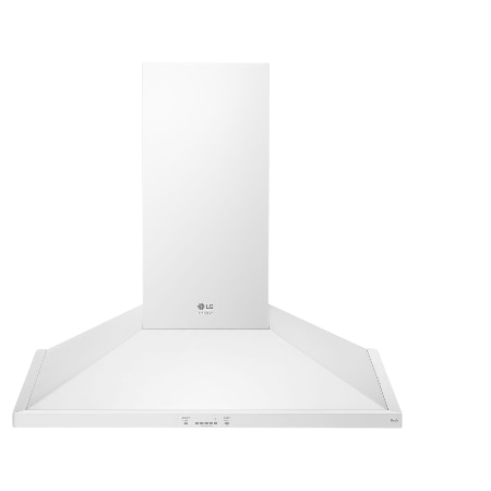 LG STUDIO Essence White 30" Wall Mount Chimney Hood