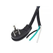 3-prong power cord view