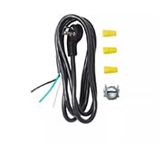 3-prong power cord for build-in dishwasher installation