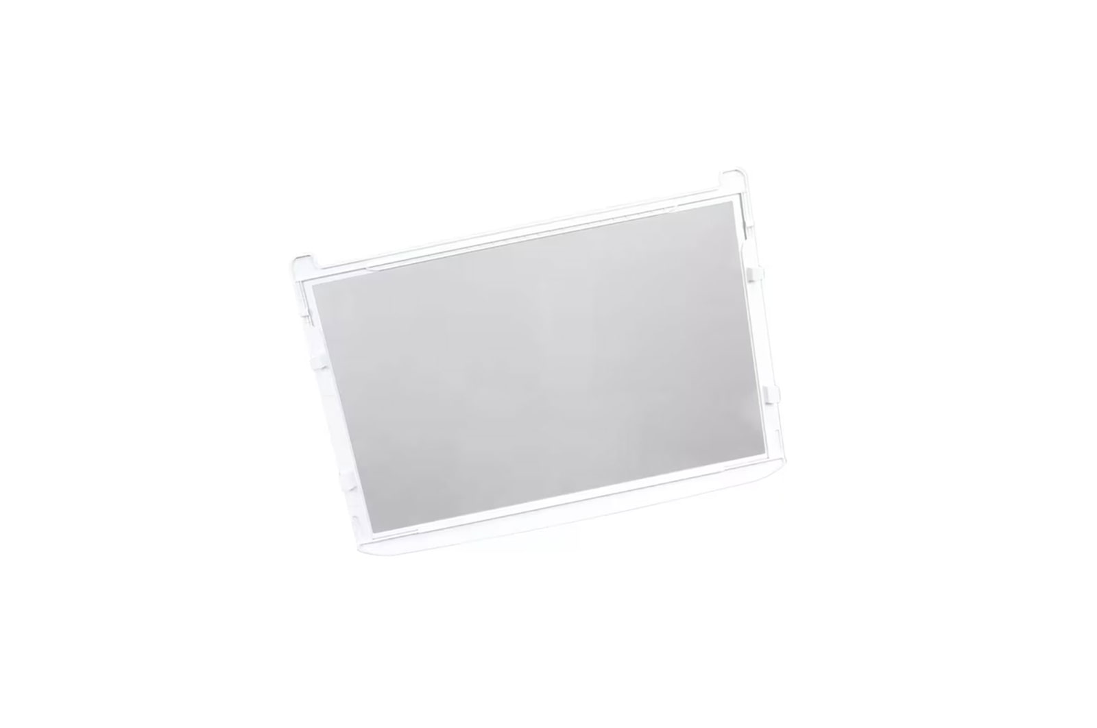 Back Top view of Refrigerator Glass Shelf