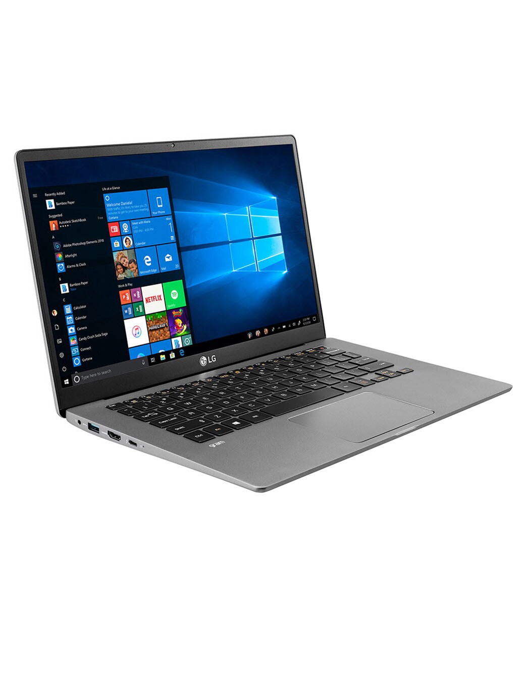 LG gram 14” Ultra-Light Laptop with Intel® Core™ i7 Intel® Iris® Plus ...