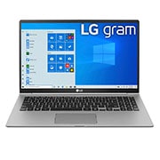15Z995-V-Front view, laptop open and on
