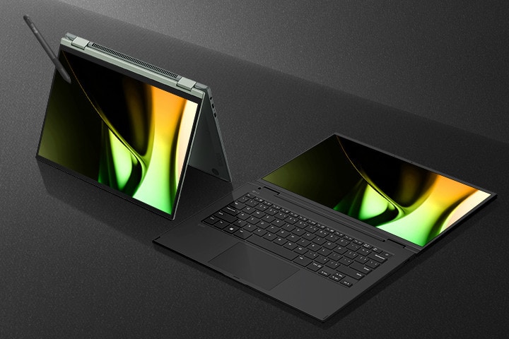 LG gram 2in1 14-light and slim.