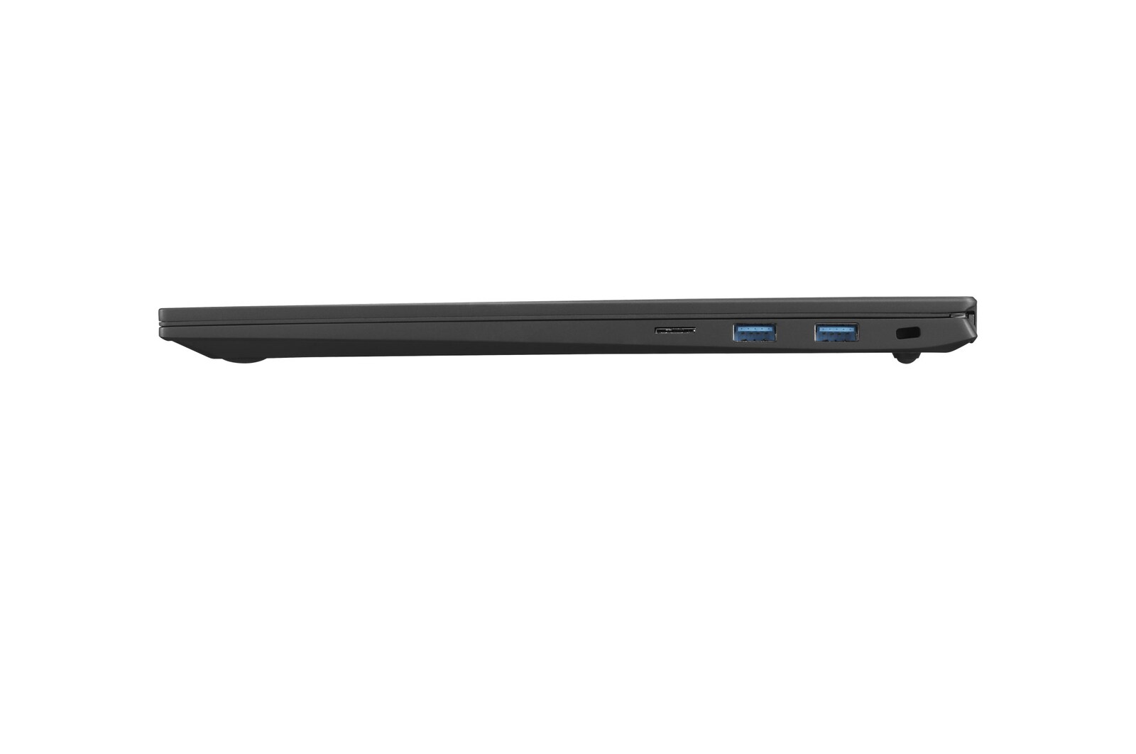 Left side view and cover closed