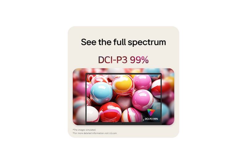 DCI-P3 99%
