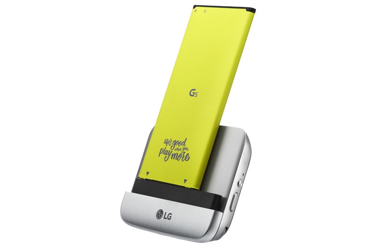 LG The LG CAM Plus gives the LG G5 the feel and function of a real camera with a comfortable grip, CBG-720