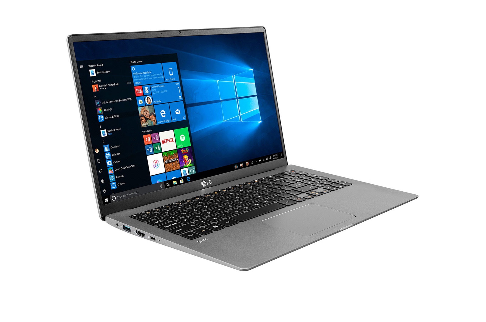 LG gram 15 Ultra-Lightweight Laptop, 15Z90N-V.AR52A8