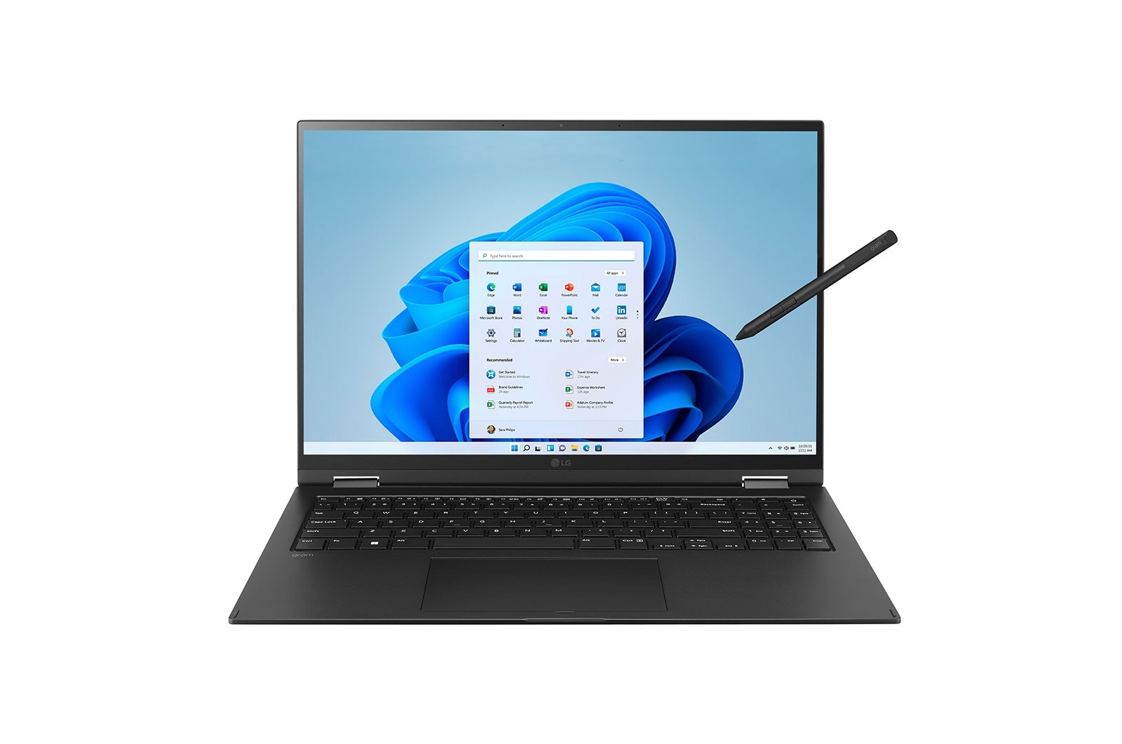 LG gram 2-in-1 Ultra-Lightweight with 16-inch 16:10 IPS Display with LG Glance by Mirametrix® | Windows 11 Home, 16T90Q-K.AA75A9