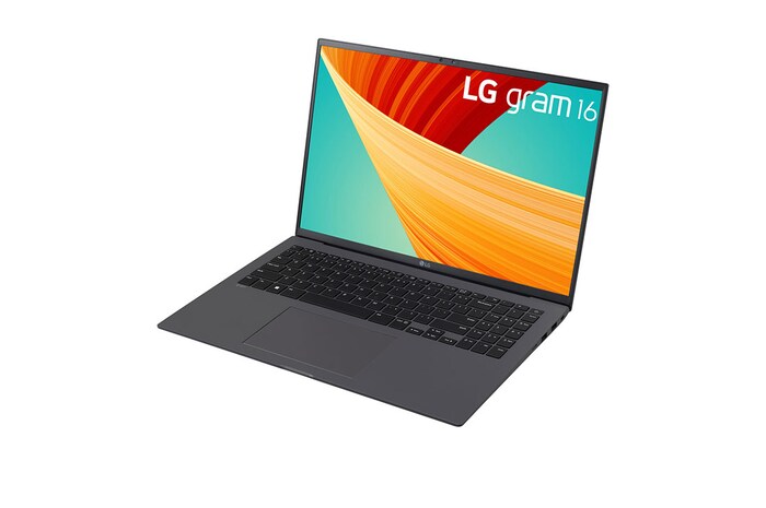 LG gram 16” 16:10 WQXGA IPS Ultra-Lightweight Laptop, Intel® 13th Gen Core® i7 Evo™ Platform, Windows 11 Home, 32GB RAM, 1TB SSD, Black, 16Z90R-K.AD78A9