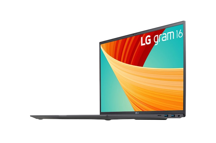 LG gram 16” 16:10 WQXGA IPS Ultra-Lightweight Laptop, Intel® 13th Gen Core® i7 Evo™ Platform, Windows 11 Home, 32GB RAM, 1TB SSD, Black, 16Z90R-K.AD78A9