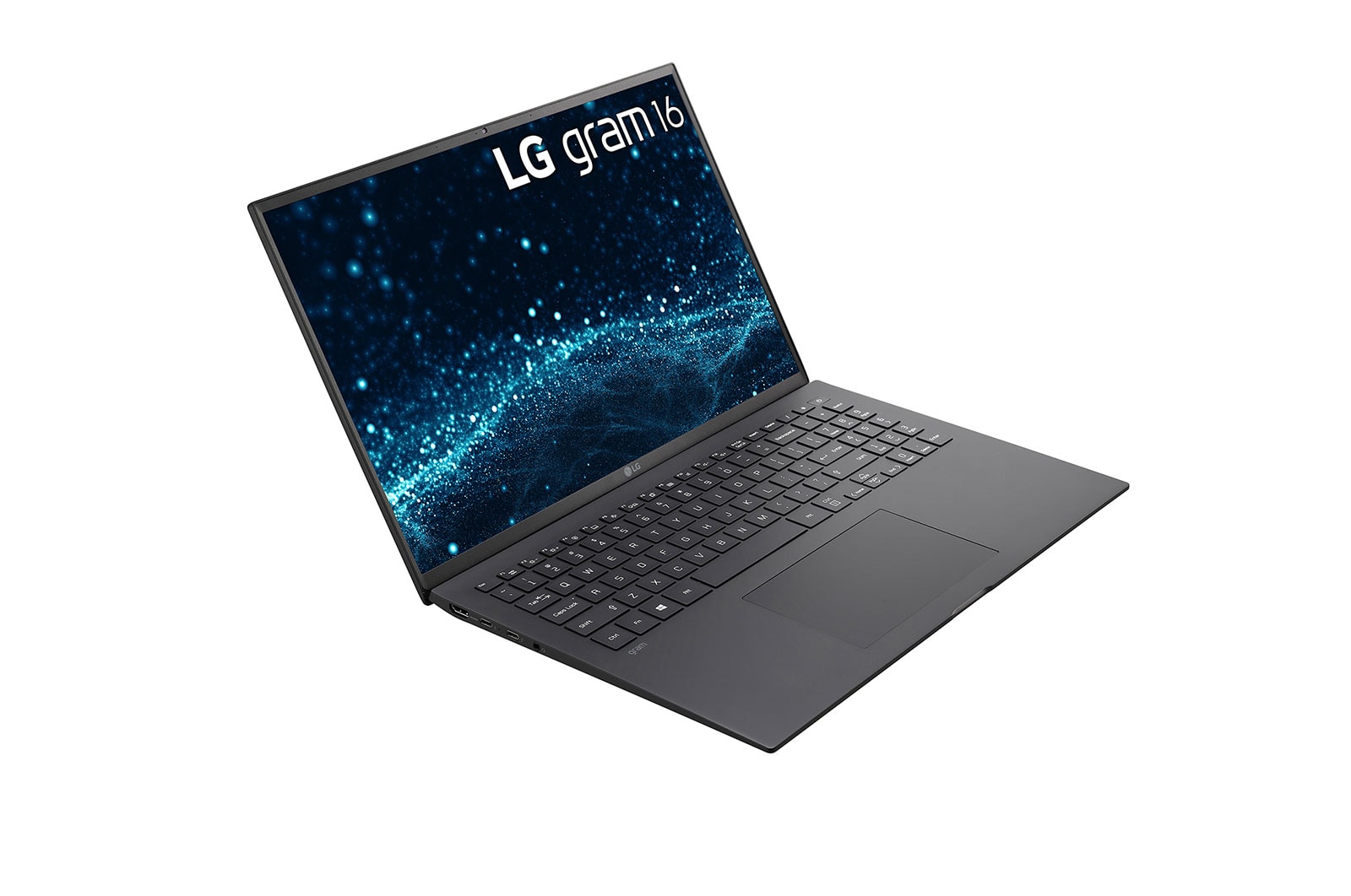 LG gram 16” 16:10 WQXGA IPS Laptop, Windows 11 Home, Intel® 13th Gen Core® i7 Evo™ Platform, 16GB RAM, 1TB SSD, Black, 16ZB90R-K.AA78A9