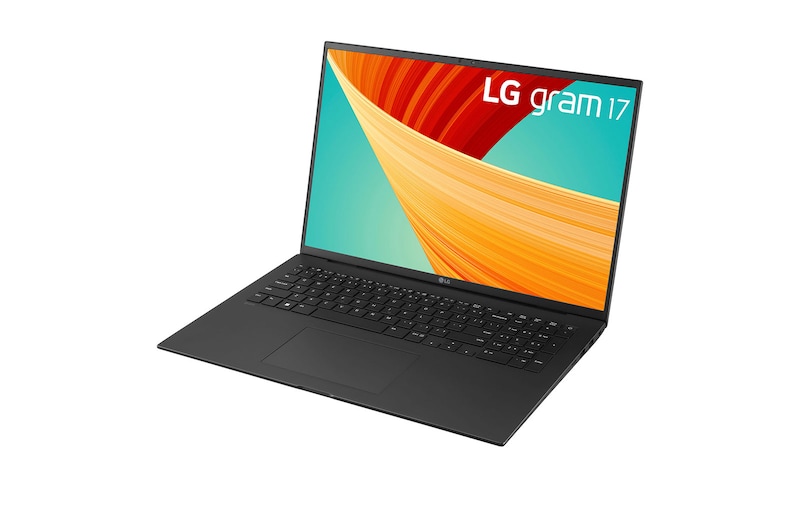 LG gram 17” 16:10 WQXGA IPS Ultra-Lightweight Laptop, Intel® 13th Gen Core® i7 Evo™ Platform, Windows 11 Home, NVIDIA RTX3050 4GB GPU, 16GB RAM, 1TB SSD, Black, 17Z90R-A.AA78A9
