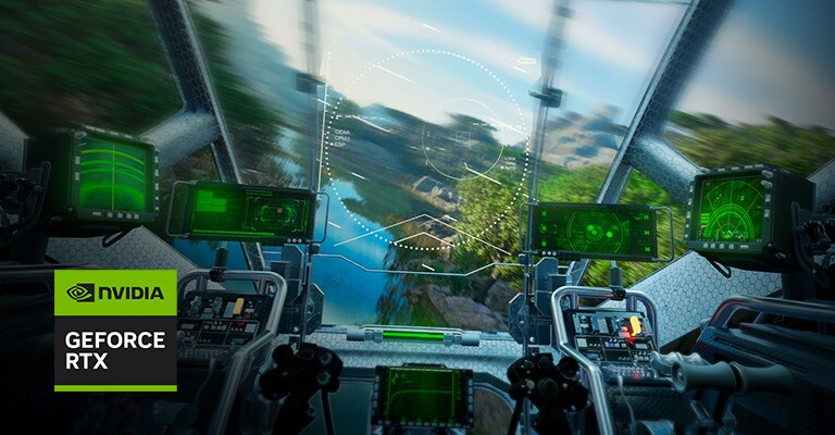 The latest game screen, enjoyed with NVIDIA GEFORCE RTX.