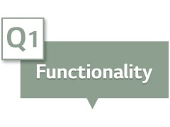 It says “Functionality” in text box.