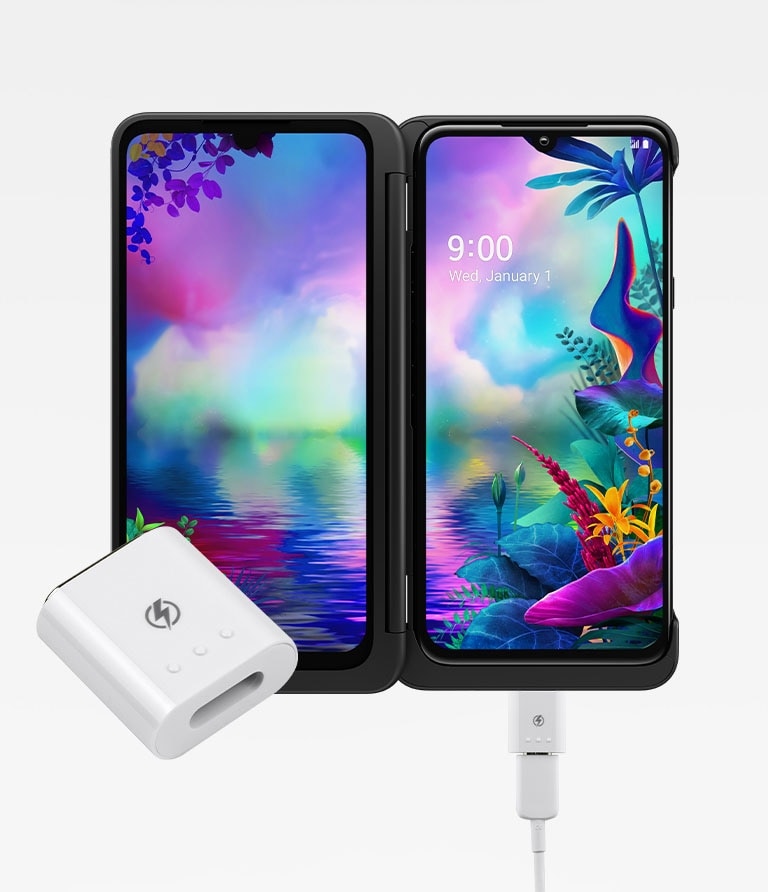 Lg Dual Screen Charging Adapter India LG Dual Screen™ Charging Adapter - EBX63128401AETC | LG CA