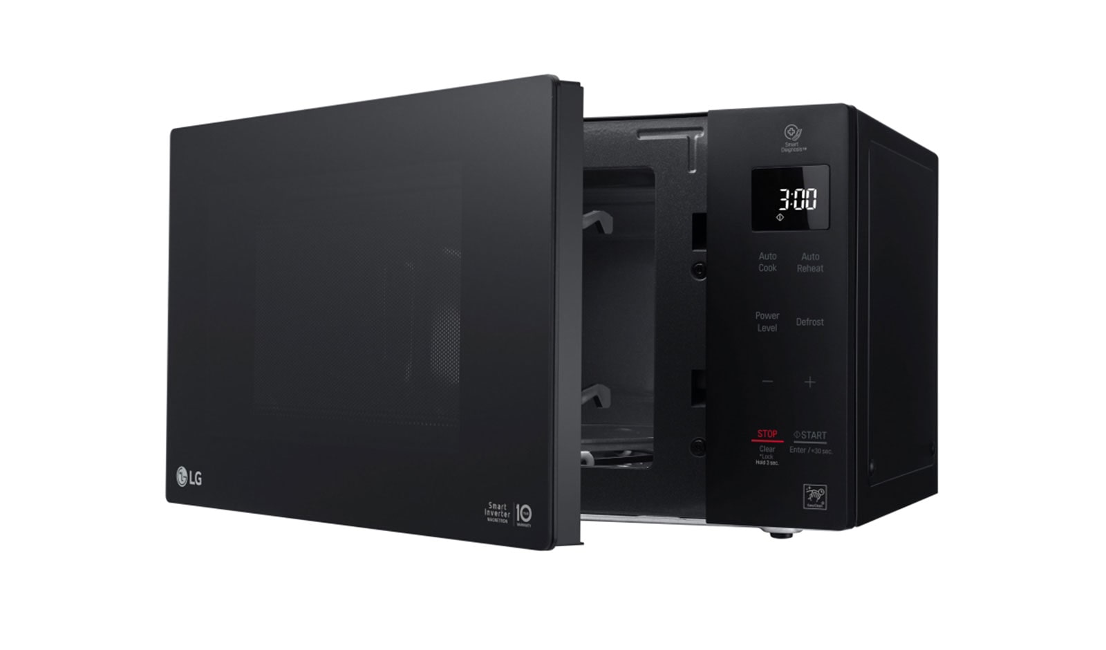 LG 0.9 cu. ft. NeoChef™ Countertop Microwave with Smart Inverter and EasyClean®, LMC0975SB