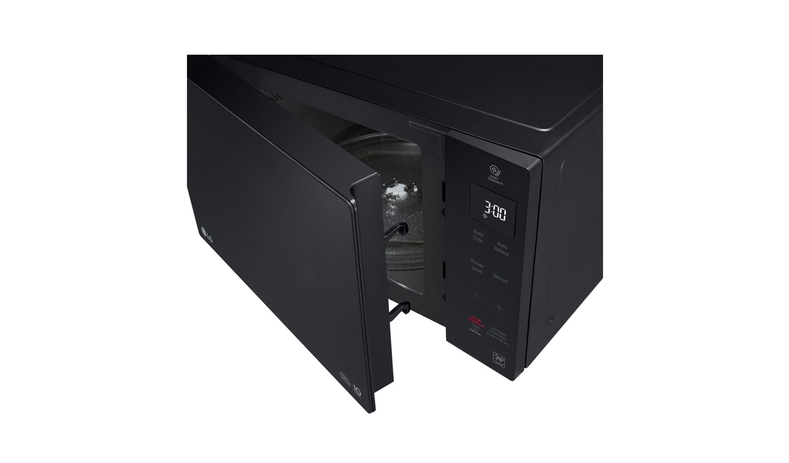 LG 0.9 cu. ft. NeoChef™ Countertop Microwave with Smart Inverter and EasyClean®, LMC0975SB