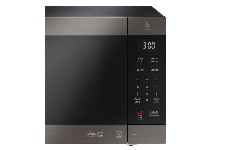 LG Black Stainless Steel Series 2.0 cu. ft. NeoChef™ Countertop Microwave with Smart Inverter and EasyClean®, LMC2075BD