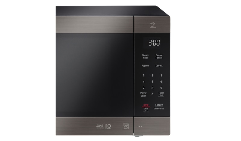 LG Black Stainless Steel Series 2.0 cu. ft. NeoChef™ Countertop Microwave with Smart Inverter and EasyClean®, LMC2075BD