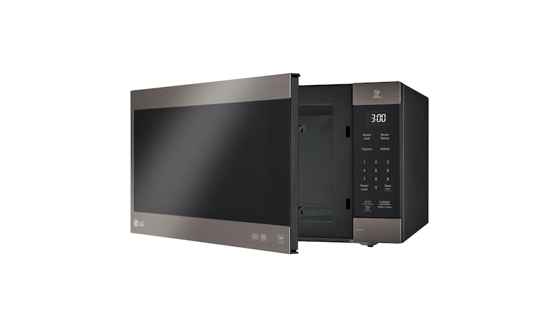 LG Black Stainless Steel Series 2.0 cu. ft. NeoChef™ Countertop Microwave with Smart Inverter and EasyClean®, LMC2075BD