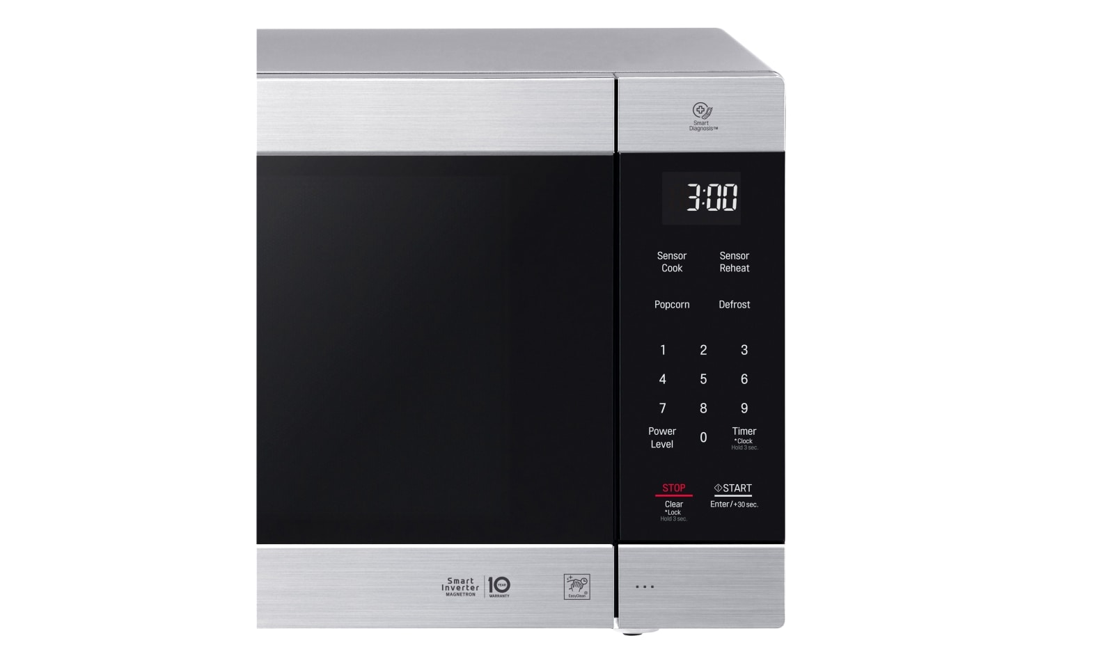 LG 2.0 cu. ft. NeoChef™ Countertop Microwave with Smart Inverter and EasyClean®, LMC2075ST