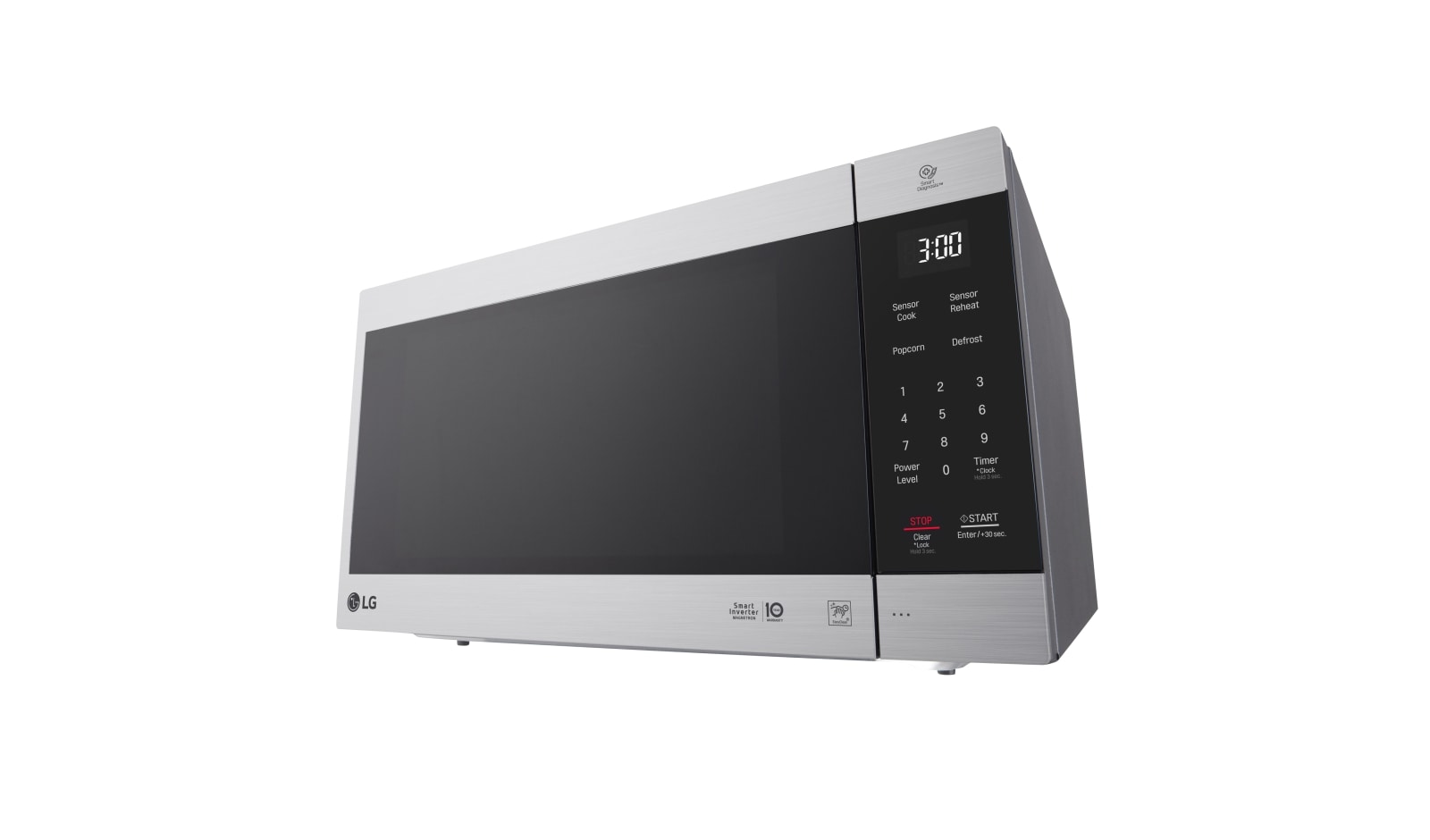 LG 2.0 cu. ft. NeoChef™ Countertop Microwave with Smart Inverter and EasyClean®, LMC2075ST