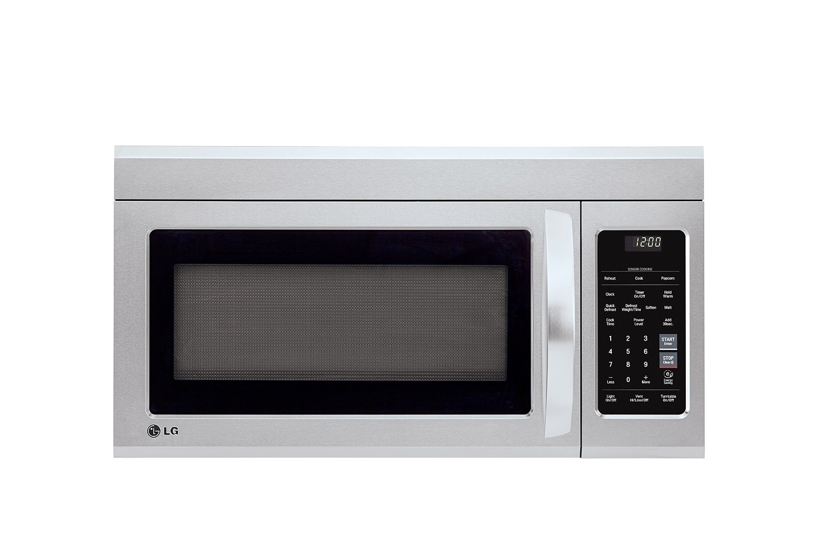 Front view of 1.8 cu.ft. Over-the-Range Microwave with EasyClean® Interior LMV1852ST