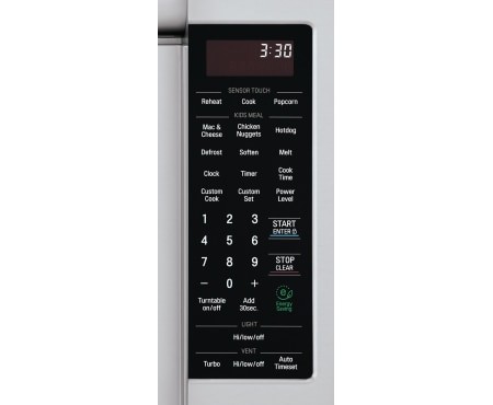 LG 2.0 cu.ft. Over-the-Range Microwave with EasyClean® Interior, LMV2053ST