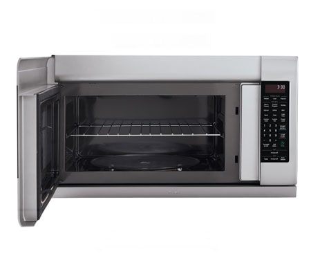 LG 2.0 cu.ft. Over-the-Range Microwave with 2nd Generation Slide-Out ExtendaVent™ and EasyClean® Interior, LMV2055ST