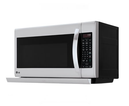 LG 2.0 cu.ft. Over-the-Range Microwave with 2nd Generation Slide-Out ExtendaVent™ and EasyClean® Interior, LMV2055ST