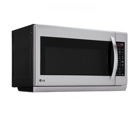 LG 2.0 cu.ft. Over-the-Range Microwave with 2nd Generation Slide-Out ExtendaVent™ and EasyClean® Interior, LMV2055ST